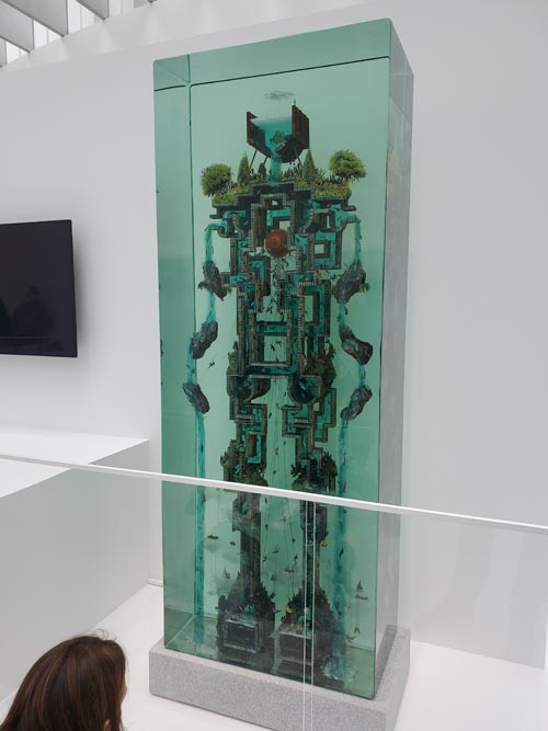 Contemporary Glass Galleries, Corning Museum of Glass, Corning, New York, August 29, 2020