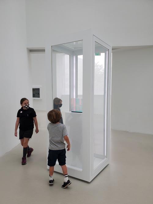 Contemporary Glass Galleries, Corning Museum of Glass, Corning, New York, August 29, 2020