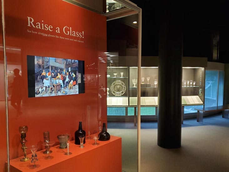 35 Centuries of Glass Galleries, Corning Museum of Glass, Corning, New York, August 29, 2020