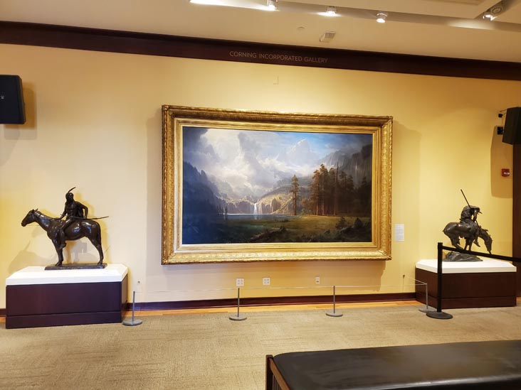 Mount Whitney by Albert Bierstadt, Rockwell Museum, Corning, New York, August 30, 2020