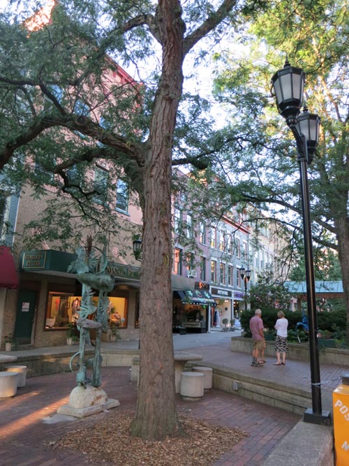 Ithaca Commons, Ithaca, New York, July 1, 2012