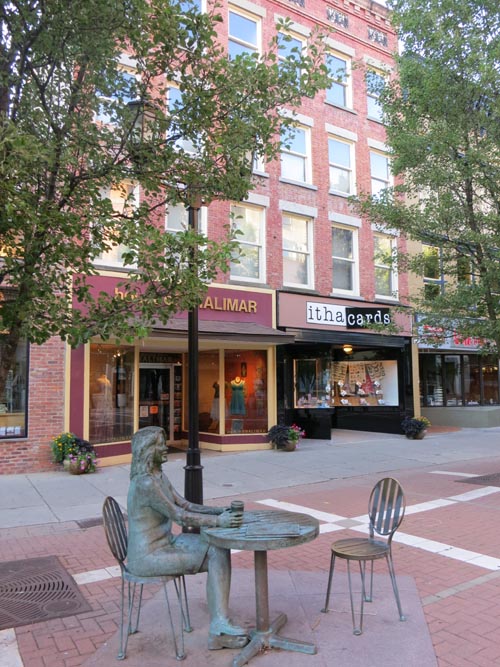 Ithaca Commons, Ithaca, New York, July 1, 2012