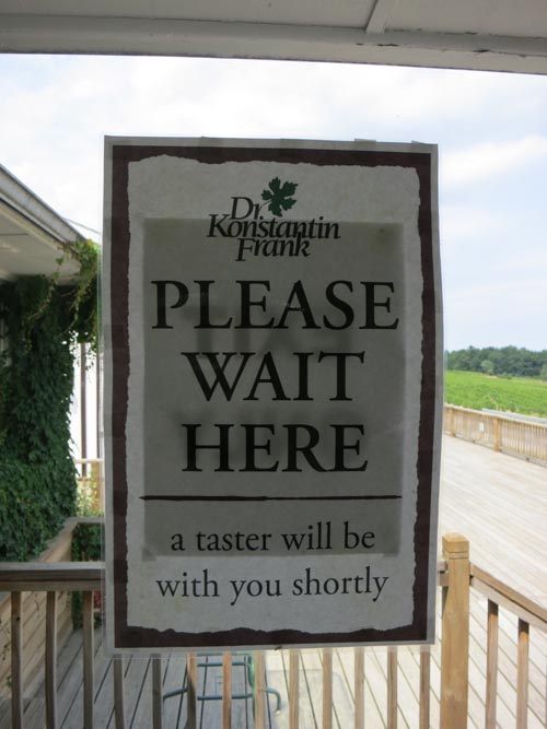 Dr. Konstantin Frank Vinifera Wine Cellars, 9749 Middle Road, Hammondsport, New York, July 3, 2012