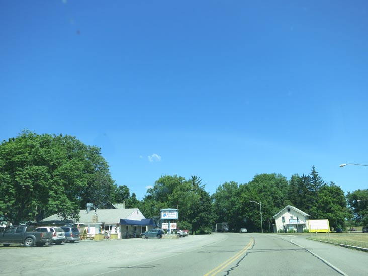 New York State Route 14 at Washington Street, Montour Falls, New York, July 2, 2012