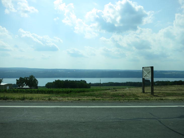 Seneca Lake From New York State Route 414 North of Watkins Glen, Schuyler County, New York, July 4, 2012