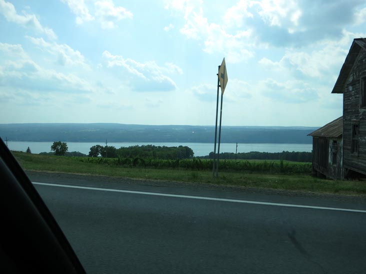 Seneca Lake From New York State Route 414 North of Watkins Glen, Schuyler County, New York, July 4, 2012
