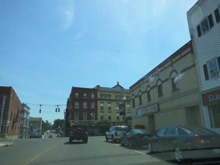Elm Street at Main Street, Penn Yan, New York, July 3, 2012
