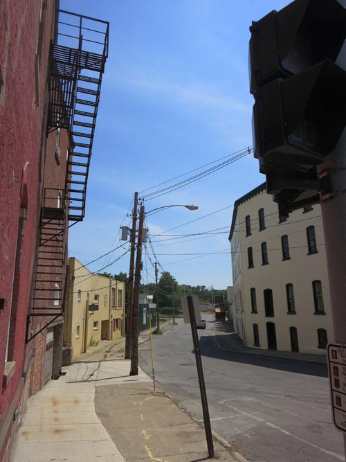 Seneca Street at Main Street, Penn Yan, New York, July 3, 2012