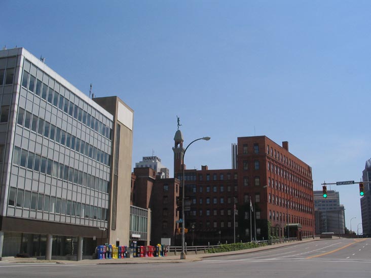 Main Street and Exchange Boulevard, Looking East, Rochester, New York
