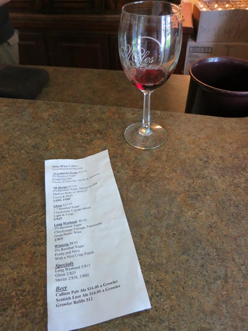 Miles Wine Cellars, 168 Randall Crossing Road, Himrod, New York, July 2, 2012