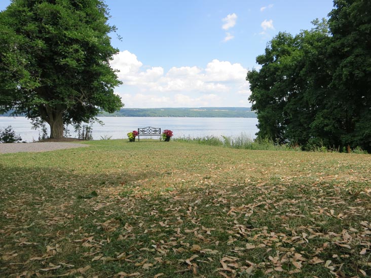 Seneca Lake From Miles Wine Cellars, 168 Randall Crossing Road, Himrod, New York, July 2, 2012