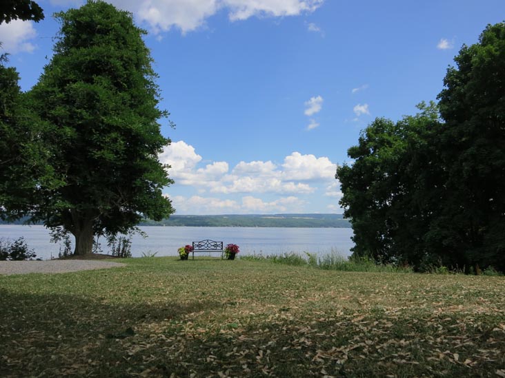 Seneca Lake From Miles Wine Cellars, 168 Randall Crossing Road, Himrod, New York, July 2, 2012