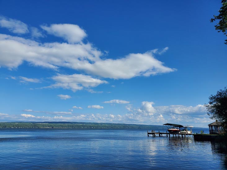 Seneca Lakee, Miles Wine Cellars, Himrod, New York, August 29, 2020