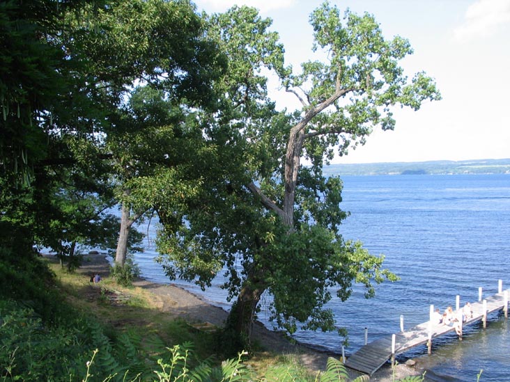 Seneca Lake From Miles Wine Cellars, 168 Randall Crossing Road, Himrod, New York, July 15, 2006
