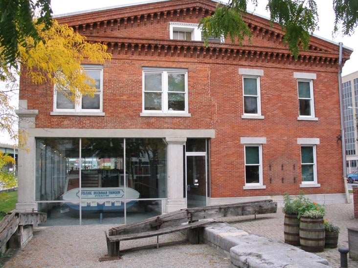 Syracuse Weighlock Building, now the Erie Canal Museum, 318 Erie Boulevard East, Syracuse, New York, October 11, 2004