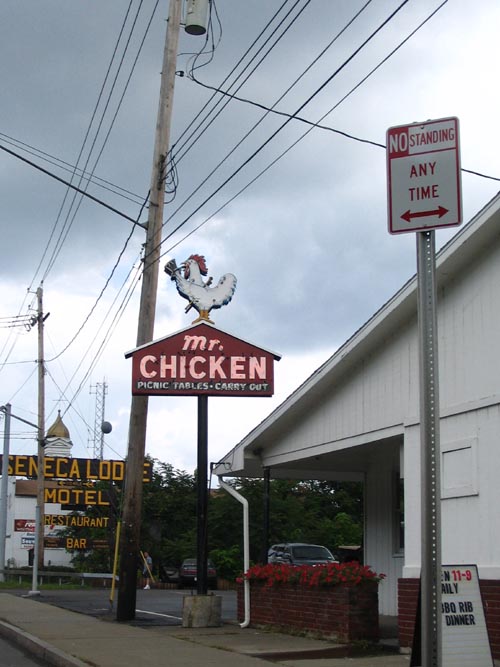 Mr. Chicken, 106 South Franklin Street, Watkins Glen, New York, July 15, 2006