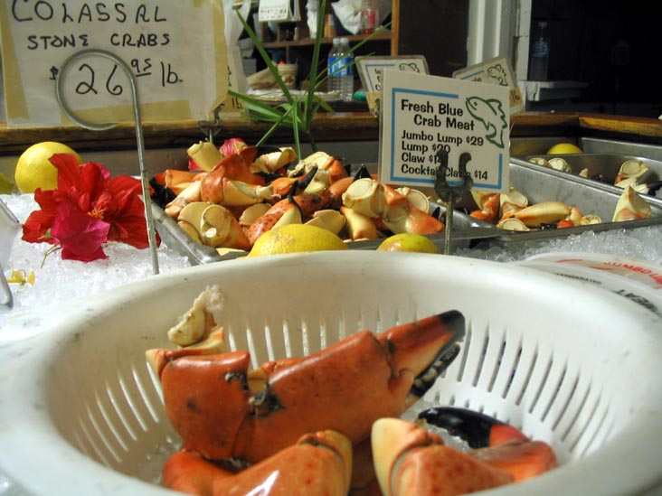 Stone Crab Claws, Market, Star Fish Company, 12306 46th Avenue West, Cortez, Florida