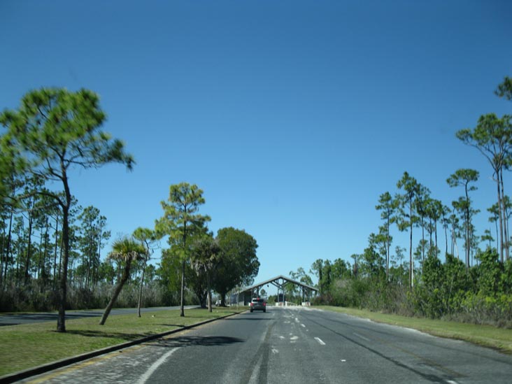 Park Entrance Station, Main Park Road, Everglades National Park, Florida