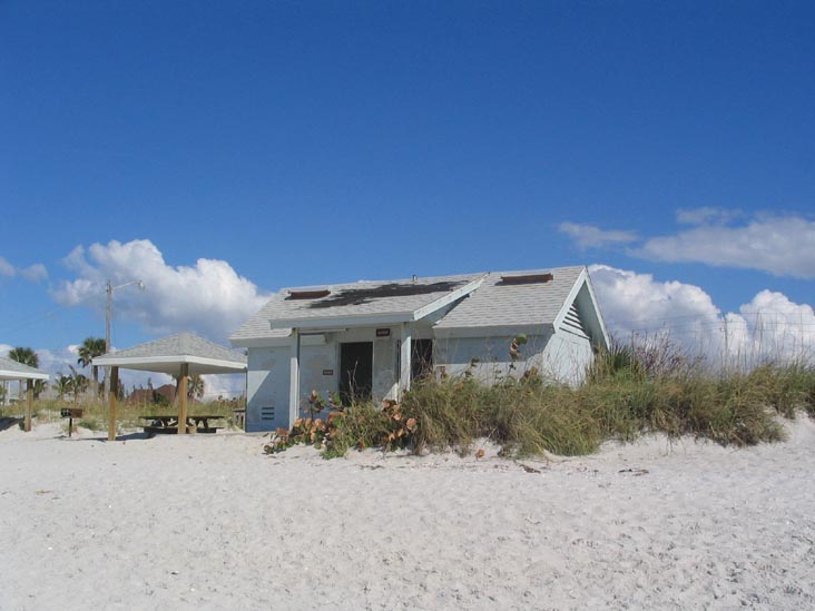 Comfort Station, Sand Spur Beach, Gasparilla Island State Park, Gasparilla Island, Florida