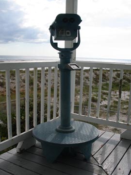 Viewfinder, Boca Grande Lighthouse, Gasparilla Island State Park, Gasparilla Island, Florida