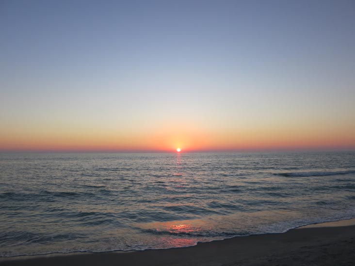 Sunset, Four Winds Beach Resort, Longboat Key, Florida, November 3, 2012
