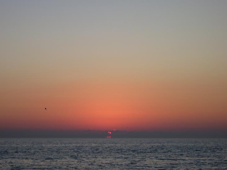 Sunset, Four Winds Beach Resort, Longboat Key, Florida, November 3, 2012