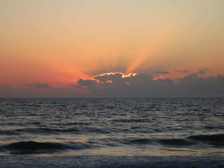 Sunset, Four Winds Beach Resort, Longboat Key, Florida, November 6, 2012