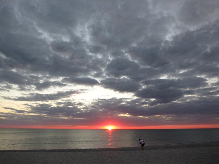Sunset, Four Winds Beach Resort, Longboat Key, Florida, November 10, 2012