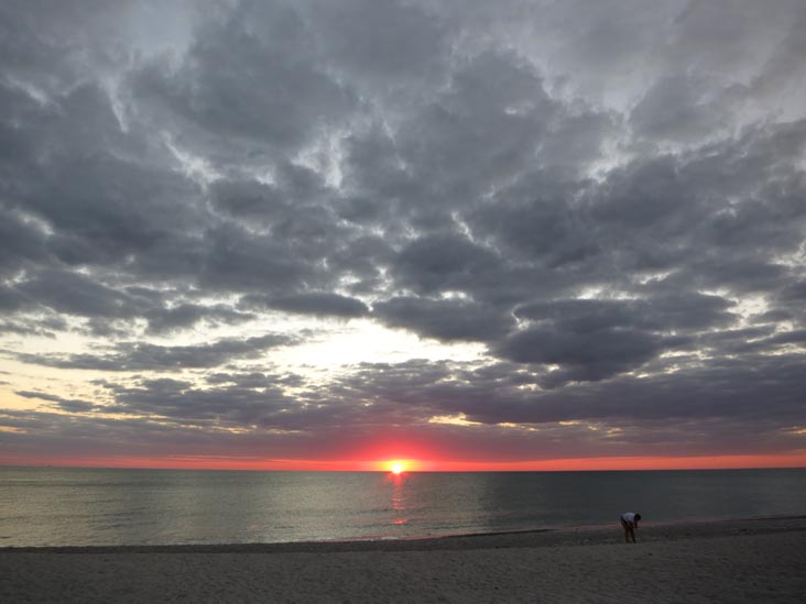 Sunset, Four Winds Beach Resort, Longboat Key, Florida, November 10, 2012