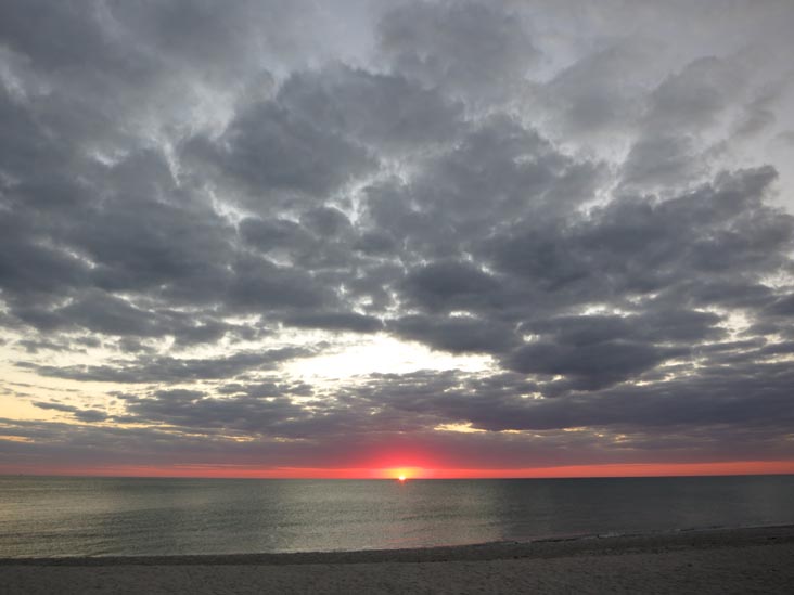 Sunset, Four Winds Beach Resort, Longboat Key, Florida, November 10, 2012