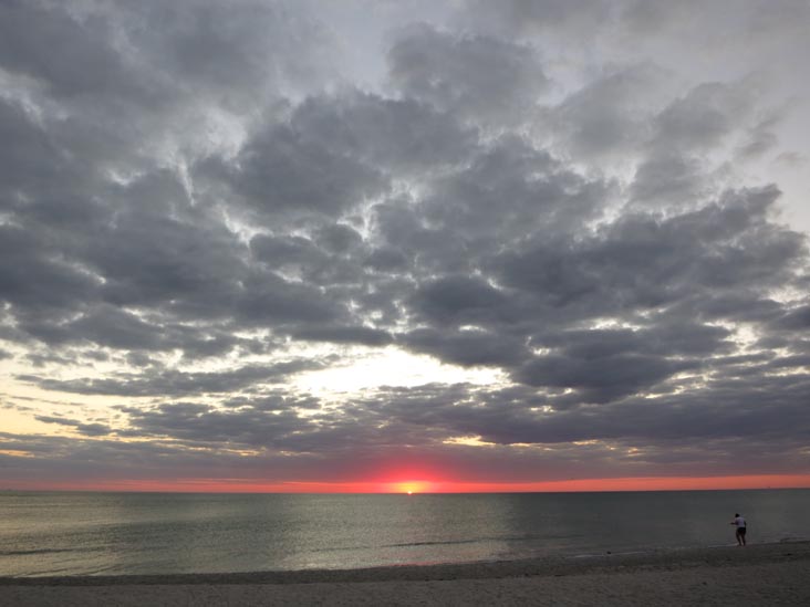 Sunset, Four Winds Beach Resort, Longboat Key, Florida, November 10, 2012