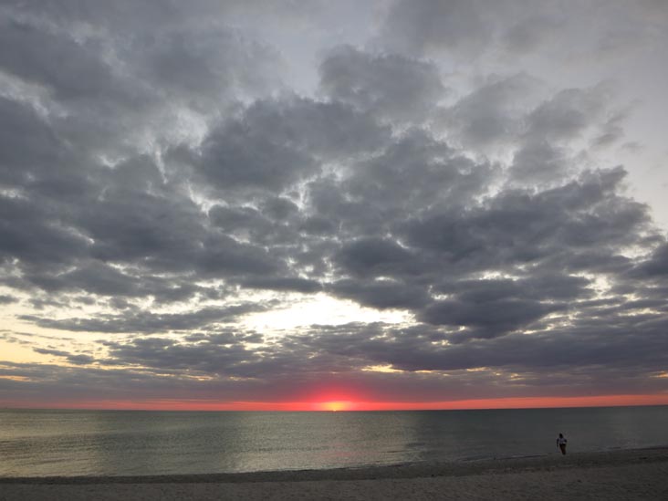 Sunset, Four Winds Beach Resort, Longboat Key, Florida, November 10, 2012