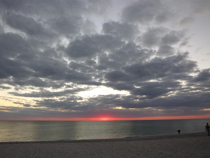 Sunset, Four Winds Beach Resort, Longboat Key, Florida, November 10, 2012