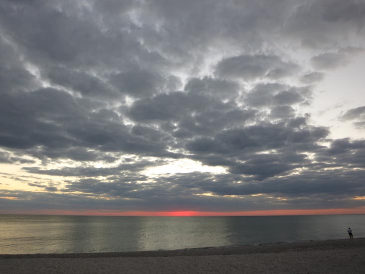 Sunset, Four Winds Beach Resort, Longboat Key, Florida, November 10, 2012