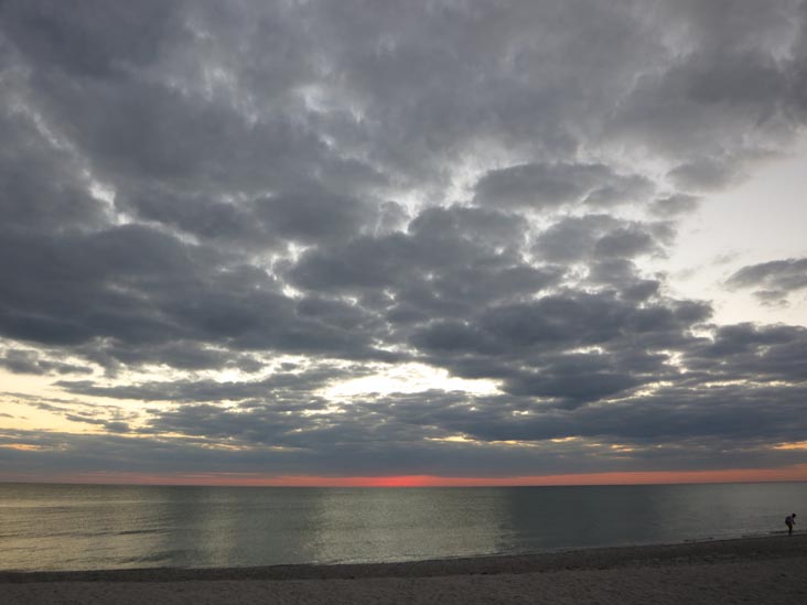 Sunset, Four Winds Beach Resort, Longboat Key, Florida, November 10, 2012