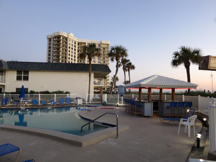 Pool Area, Four Winds Beach Resort, 2605 Gulf of Mexico Drive, Longboat Key, Florida, November 9, 2012