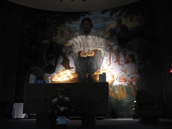 Altar Mural, St. Mary Star of The Sea Church, 4280 Gulf of Mexico Drive, Longboat Key, Florida