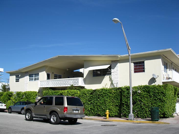 Collins Avenue and 1st Street, NE Corner, South Beach, Miami, Florida