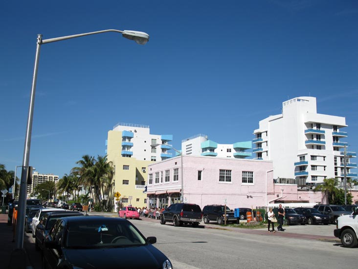 East Side of Collins Avenue Between 1st and 2nd Streets, South Beach, Miami, Florida