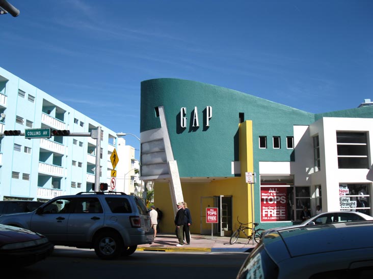 Collins Avenue and 7th Street, SE Corner, South Beach, Miami, Florida