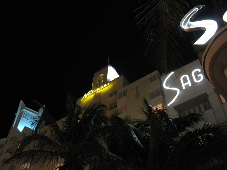 East Side of Collins Avenue Between 16th and 17th Streets, South Beach, Miami, Florida