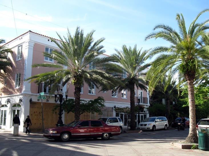 Espanola Way and Drexel Avenue, NW Corner, South Beach, Miami, Florida
