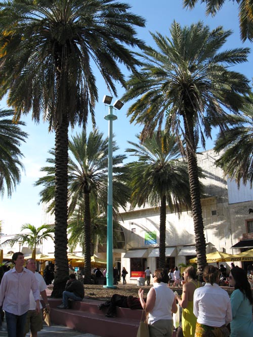 North Side of Lincoln Road at Euclid Avenue, South Beach, Miami, Florida