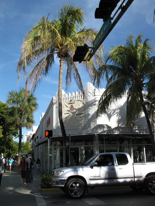 Lincoln Road and Pennsylvania Avenue, SE Corner, South Beach, Miami, Florida