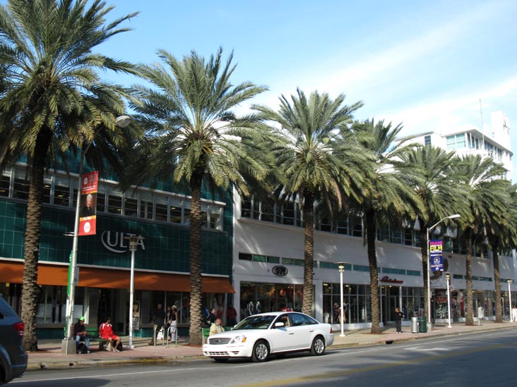 North Side of Lincoln Road Between Washington and James Avenues, South Beach, Miami, Florida