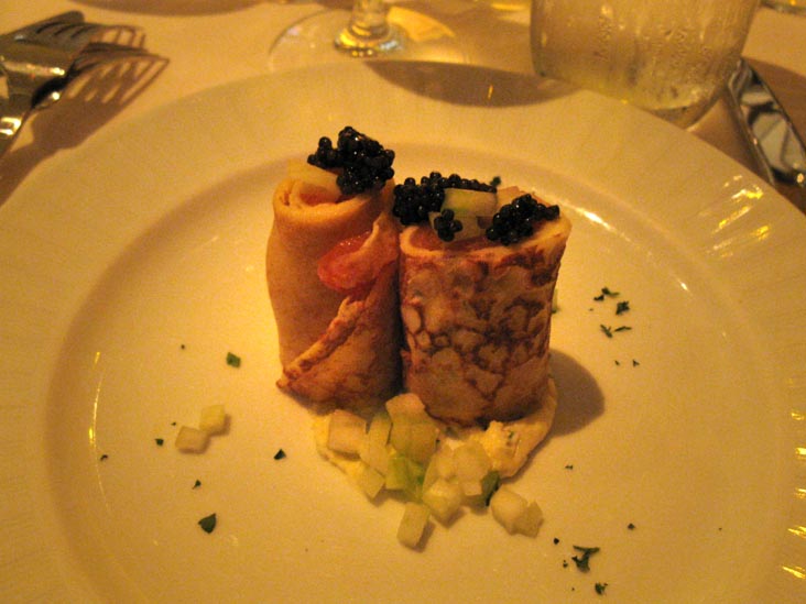Smoked Salmon Crepe, Emeril's Miami Beach, Loews Miami Beach Hotel, 1601 Collins Avenue, South Beach, Miami, Florida