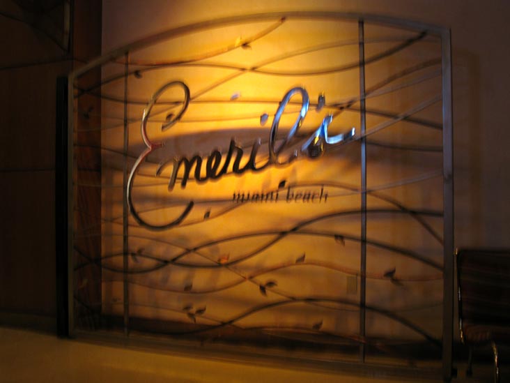 Emeril's Miami Beach, Loews Miami Beach Hotel, 1601 Collins Avenue, South Beach, Miami, Florida