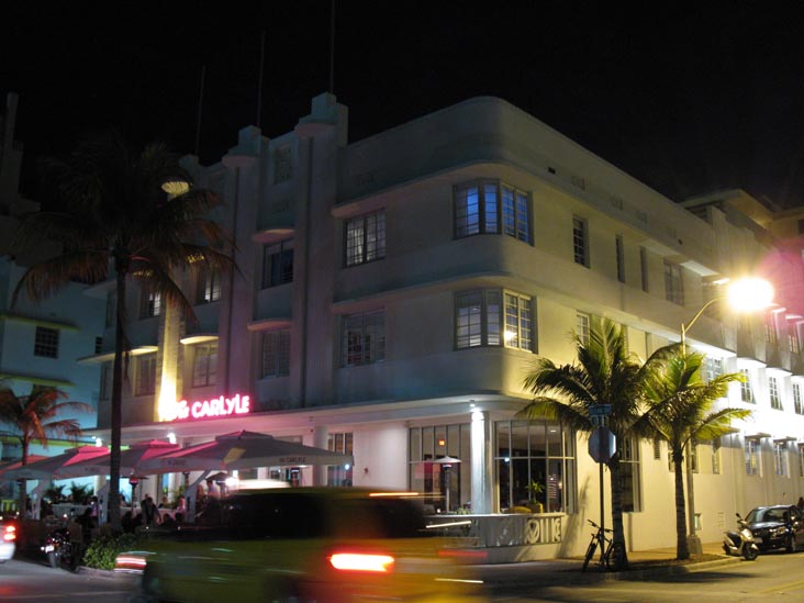 The Carlyle in South Beach, 1250 Ocean Drive, South Beach, Miami, Florida