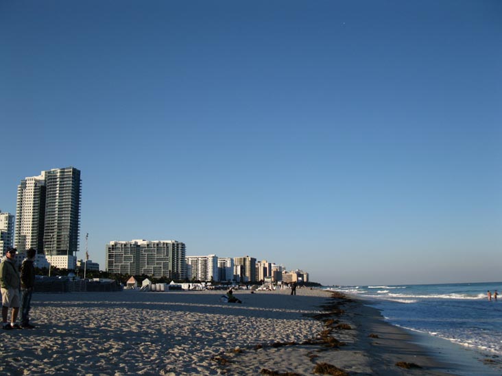 Beach Near Delano Hotel, South Beach, Miami, Florida, February 25, 2010