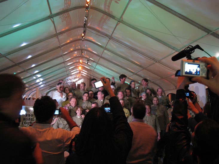 Group Photo, Bubble Q, South Beach Wine & Food Festival, South Beach, Miami, Florida, February 26, 2010